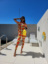 Load image into Gallery viewer, AW Printed sports tee with black mesh back