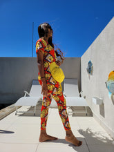 Load image into Gallery viewer, AW Printed sports tee with black mesh back