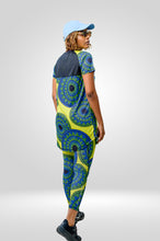 Load image into Gallery viewer, AW Printed sports tee with black mesh back