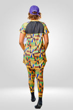 Load image into Gallery viewer, AW Printed sports tee with black mesh back