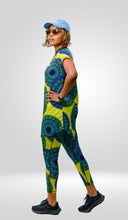 Load image into Gallery viewer, AW Printed sports tee with black mesh back