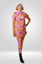 Load image into Gallery viewer, AW Printed sports tee with black mesh back