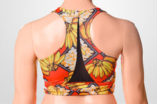 Load image into Gallery viewer, AW Sports bra with black back mesh
