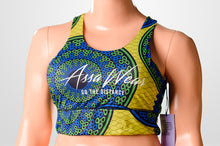 Load image into Gallery viewer, AW Sports bra with black back mesh
